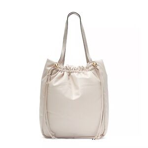 Victoria’s Secret Drawstring Neutral Tote Bag